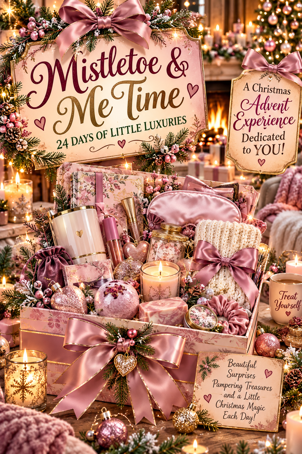 12 DAY ADVENT EXPERIENCE, MISTLETOE AND ME ￼