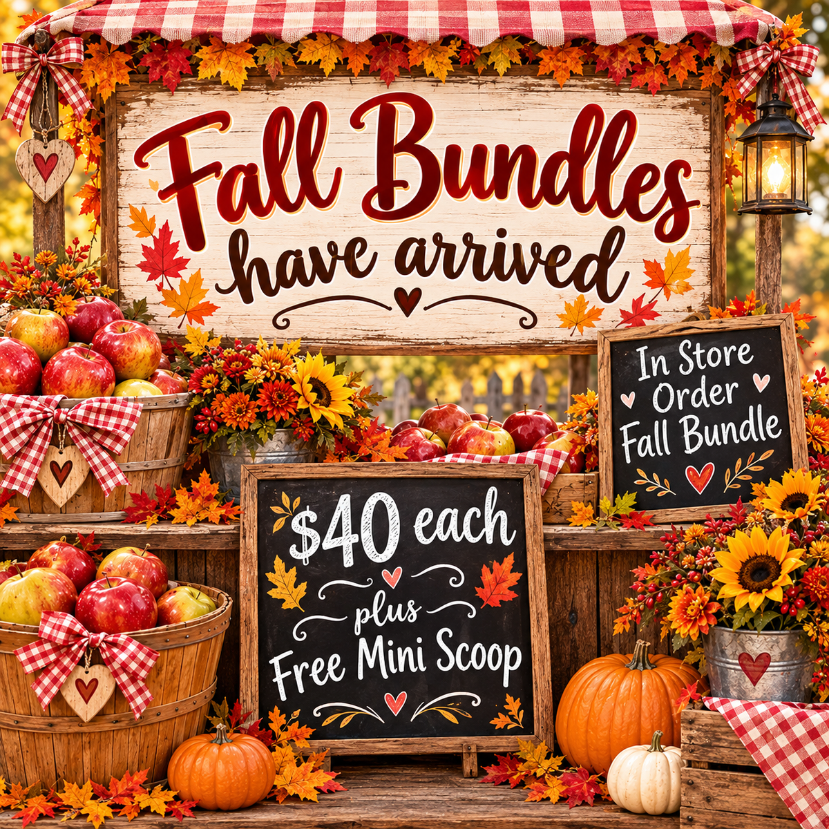 Fall Bundle + mini scoop