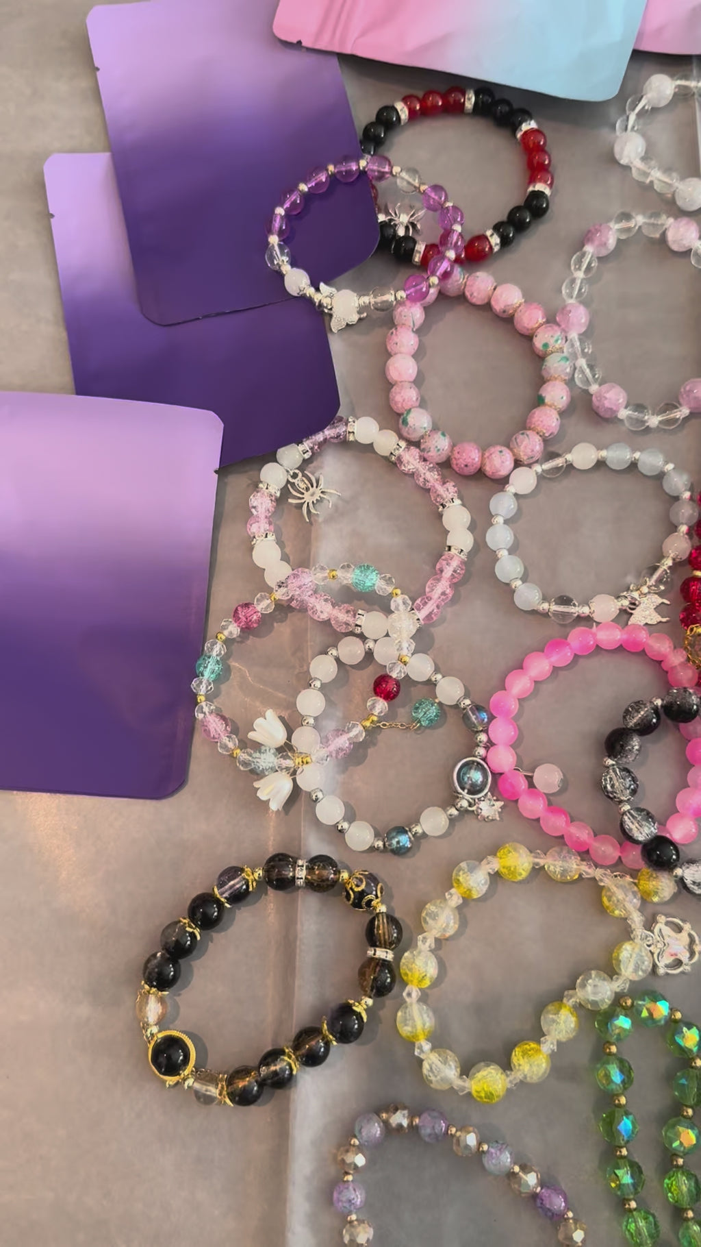 Blind Bag Glass Bead Bracelets